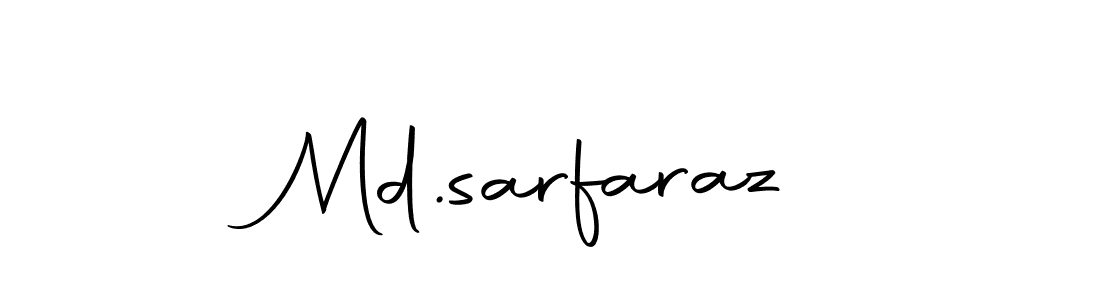 Use a signature maker to create a handwritten signature online. With this signature software, you can design (Autography-DOLnW) your own signature for name Md.sarfaraz. Md.sarfaraz signature style 10 images and pictures png