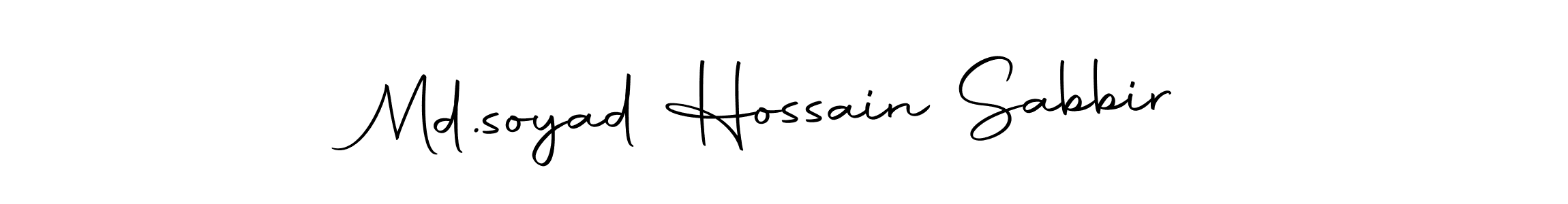 Make a beautiful signature design for name Md.soyad Hossain Sabbir. Use this online signature maker to create a handwritten signature for free. Md.soyad Hossain Sabbir signature style 10 images and pictures png