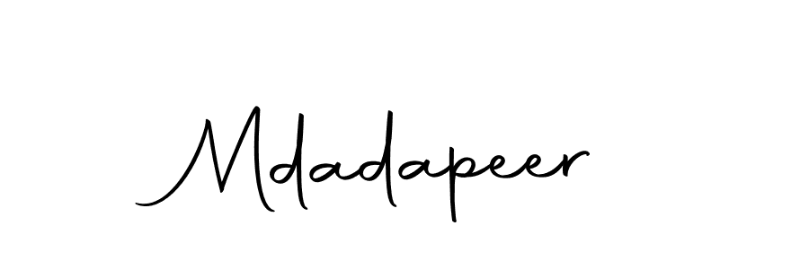 It looks lik you need a new signature style for name Mdadapeer. Design unique handwritten (Autography-DOLnW) signature with our free signature maker in just a few clicks. Mdadapeer signature style 10 images and pictures png