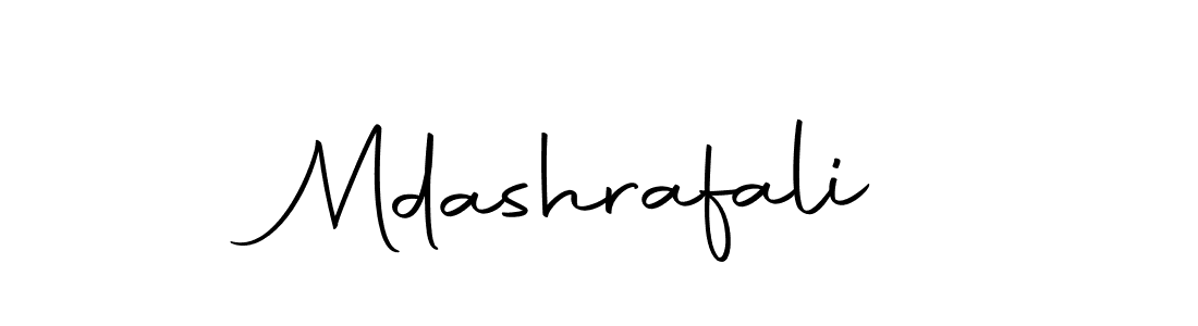 Create a beautiful signature design for name Mdashrafali. With this signature (Autography-DOLnW) fonts, you can make a handwritten signature for free. Mdashrafali signature style 10 images and pictures png