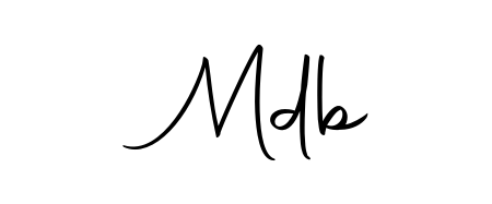 It looks like you need a new signature style for name Mdb. Design unique handwritten (Autography-DOLnW) signature with our free signature maker in just a few clicks. Mdb signature style 10 images and pictures png