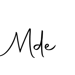 The best way (Autography-DOLnW) to make a short signature is to pick only two or three words in your name. The name Mde include a total of six letters. For converting this name. Mde signature style 10 images and pictures png