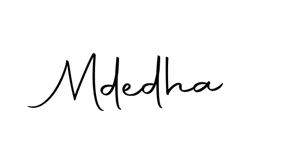 You can use this online signature creator to create a handwritten signature for the name Mdedha. This is the best online autograph maker. Mdedha signature style 10 images and pictures png