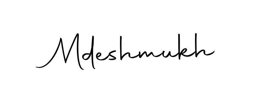 Make a short Mdeshmukh signature style. Manage your documents anywhere anytime using Autography-DOLnW. Create and add eSignatures, submit forms, share and send files easily. Mdeshmukh signature style 10 images and pictures png