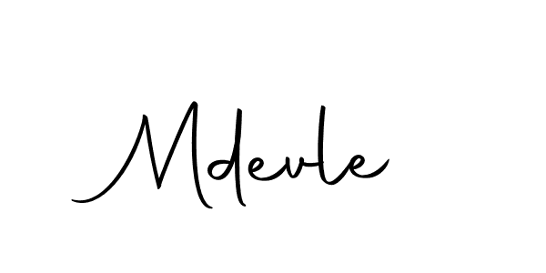 Also we have Mdevle name is the best signature style. Create professional handwritten signature collection using Autography-DOLnW autograph style. Mdevle signature style 10 images and pictures png