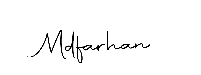 The best way (Autography-DOLnW) to make a short signature is to pick only two or three words in your name. The name Mdfarhan include a total of six letters. For converting this name. Mdfarhan signature style 10 images and pictures png