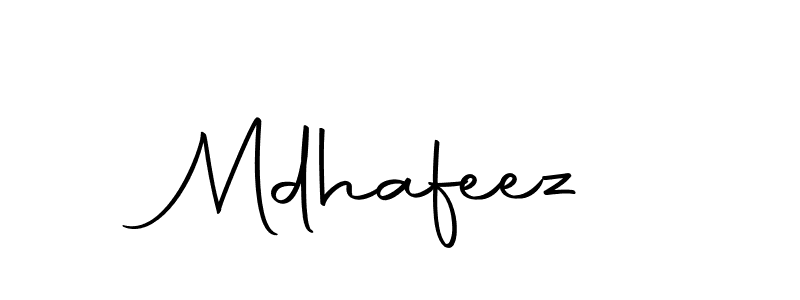 Mdhafeez stylish signature style. Best Handwritten Sign (Autography-DOLnW) for my name. Handwritten Signature Collection Ideas for my name Mdhafeez. Mdhafeez signature style 10 images and pictures png