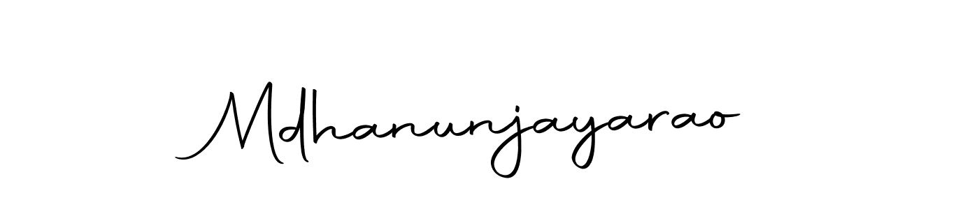 Here are the top 10 professional signature styles for the name Mdhanunjayarao. These are the best autograph styles you can use for your name. Mdhanunjayarao signature style 10 images and pictures png