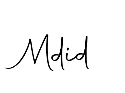 Here are the top 10 professional signature styles for the name Mdid. These are the best autograph styles you can use for your name. Mdid signature style 10 images and pictures png