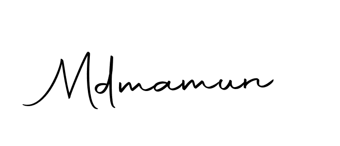 You should practise on your own different ways (Autography-DOLnW) to write your name (Mdmamun) in signature. don't let someone else do it for you. Mdmamun signature style 10 images and pictures png