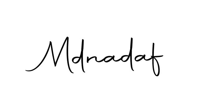 How to make Mdnadaf name signature. Use Autography-DOLnW style for creating short signs online. This is the latest handwritten sign. Mdnadaf signature style 10 images and pictures png