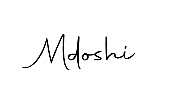 The best way (Autography-DOLnW) to make a short signature is to pick only two or three words in your name. The name Mdoshi include a total of six letters. For converting this name. Mdoshi signature style 10 images and pictures png
