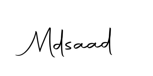 The best way (Autography-DOLnW) to make a short signature is to pick only two or three words in your name. The name Mdsaad include a total of six letters. For converting this name. Mdsaad signature style 10 images and pictures png