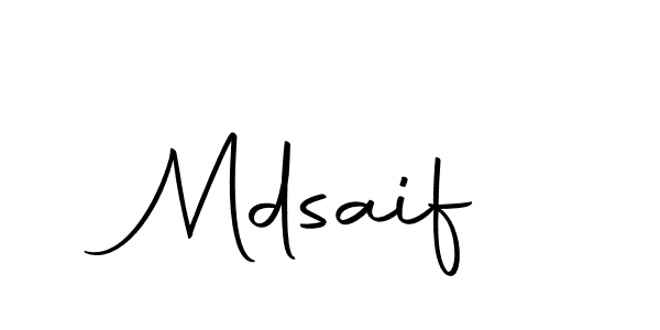 Also we have Mdsaif name is the best signature style. Create professional handwritten signature collection using Autography-DOLnW autograph style. Mdsaif signature style 10 images and pictures png