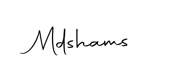 Mdshams stylish signature style. Best Handwritten Sign (Autography-DOLnW) for my name. Handwritten Signature Collection Ideas for my name Mdshams. Mdshams signature style 10 images and pictures png