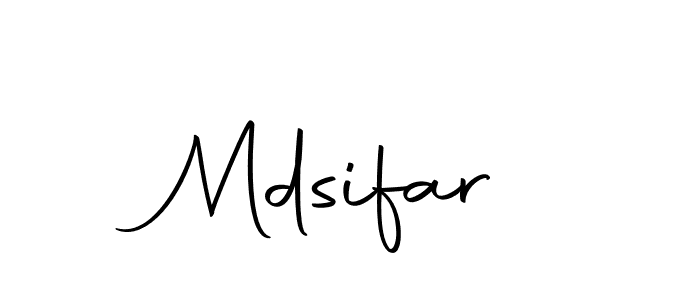 Here are the top 10 professional signature styles for the name Mdsifar. These are the best autograph styles you can use for your name. Mdsifar signature style 10 images and pictures png