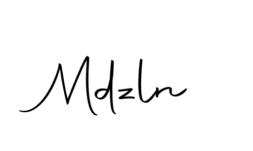 Make a beautiful signature design for name Mdzln. Use this online signature maker to create a handwritten signature for free. Mdzln signature style 10 images and pictures png