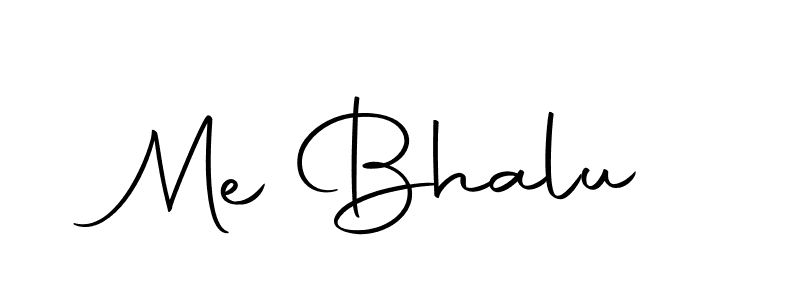 Once you've used our free online signature maker to create your best signature Autography-DOLnW style, it's time to enjoy all of the benefits that Me Bhalu name signing documents. Me Bhalu signature style 10 images and pictures png