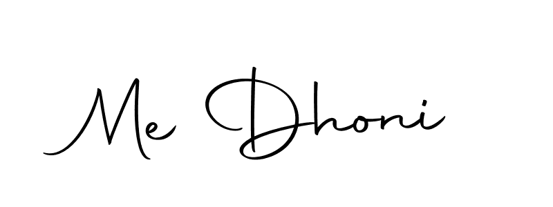 You can use this online signature creator to create a handwritten signature for the name Me Dhoni. This is the best online autograph maker. Me Dhoni signature style 10 images and pictures png