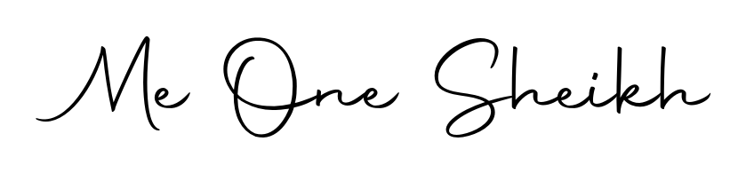 Practice writing Me One Sheikh with the flow of Autography-DOLnW lettering. A fantastic source of inspiration for developing your personal signature style. Me One Sheikh signature style 10 images and pictures png