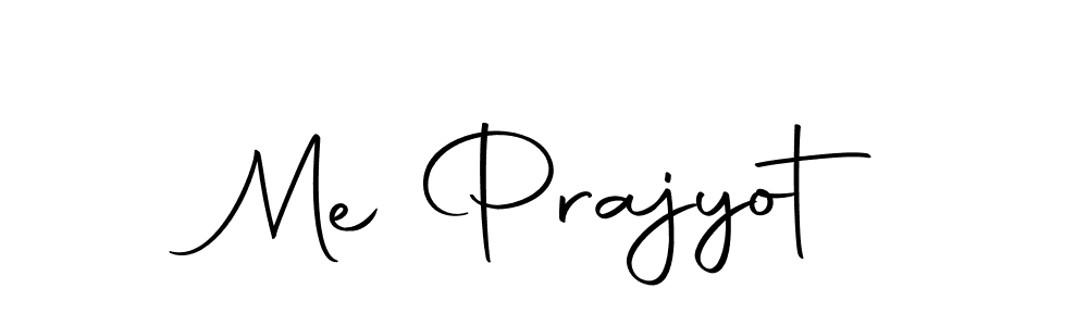 Create a beautiful signature design for name Me Prajyot. With this signature (Autography-DOLnW) fonts, you can make a handwritten signature for free. Me Prajyot signature style 10 images and pictures png