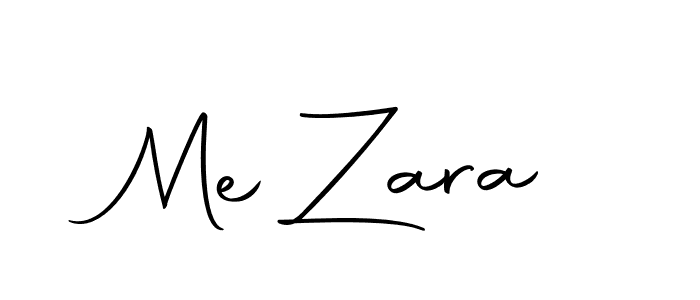 if you are searching for the best signature style for your name Me Zara. so please give up your signature search. here we have designed multiple signature styles  using Autography-DOLnW. Me Zara signature style 10 images and pictures png