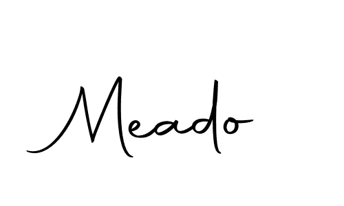 if you are searching for the best signature style for your name Meado. so please give up your signature search. here we have designed multiple signature styles  using Autography-DOLnW. Meado signature style 10 images and pictures png