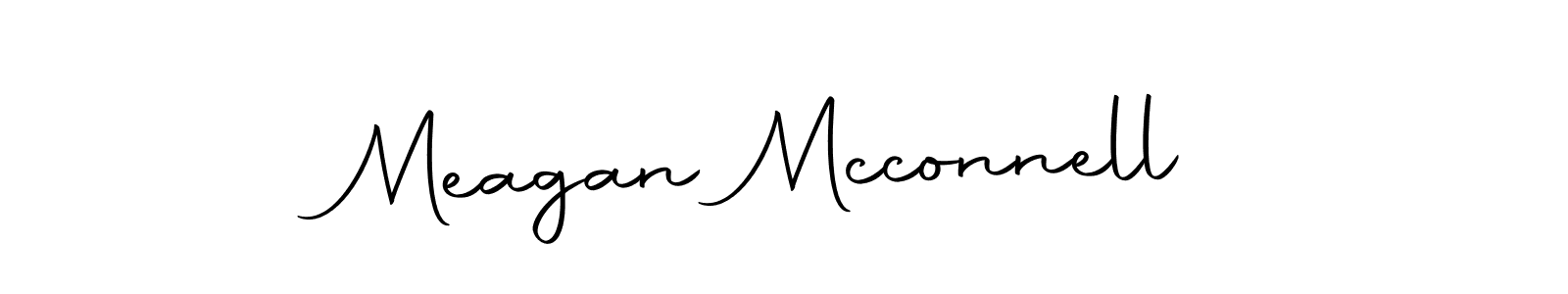 Design your own signature with our free online signature maker. With this signature software, you can create a handwritten (Autography-DOLnW) signature for name Meagan Mcconnell. Meagan Mcconnell signature style 10 images and pictures png