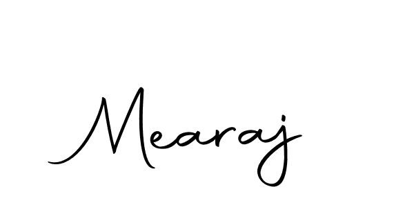 It looks lik you need a new signature style for name Mearaj. Design unique handwritten (Autography-DOLnW) signature with our free signature maker in just a few clicks. Mearaj signature style 10 images and pictures png