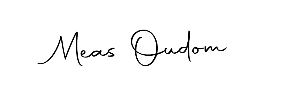 Create a beautiful signature design for name Meas Oudom. With this signature (Autography-DOLnW) fonts, you can make a handwritten signature for free. Meas Oudom signature style 10 images and pictures png