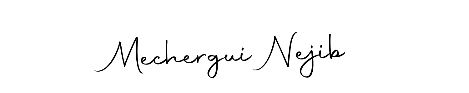 Make a beautiful signature design for name Mechergui Nejib. Use this online signature maker to create a handwritten signature for free. Mechergui Nejib signature style 10 images and pictures png