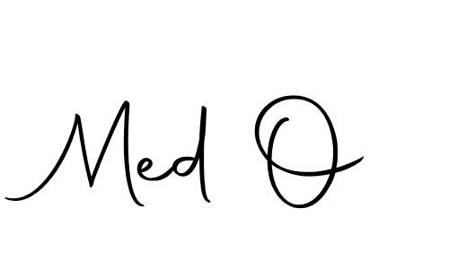 Create a beautiful signature design for name Med O. With this signature (Autography-DOLnW) fonts, you can make a handwritten signature for free. Med O signature style 10 images and pictures png