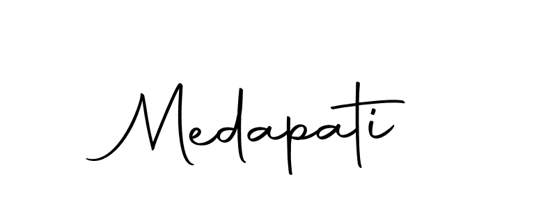 Medapati stylish signature style. Best Handwritten Sign (Autography-DOLnW) for my name. Handwritten Signature Collection Ideas for my name Medapati. Medapati signature style 10 images and pictures png