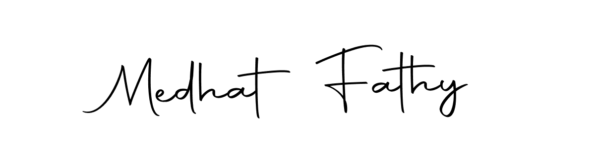 Make a beautiful signature design for name Medhat Fathy. With this signature (Autography-DOLnW) style, you can create a handwritten signature for free. Medhat Fathy signature style 10 images and pictures png