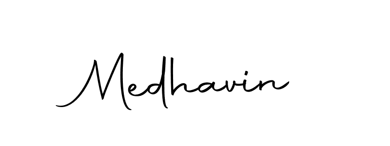 Here are the top 10 professional signature styles for the name Medhavin. These are the best autograph styles you can use for your name. Medhavin signature style 10 images and pictures png