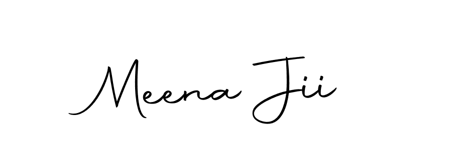 Similarly Autography-DOLnW is the best handwritten signature design. Signature creator online .You can use it as an online autograph creator for name Meena Jii. Meena Jii signature style 10 images and pictures png