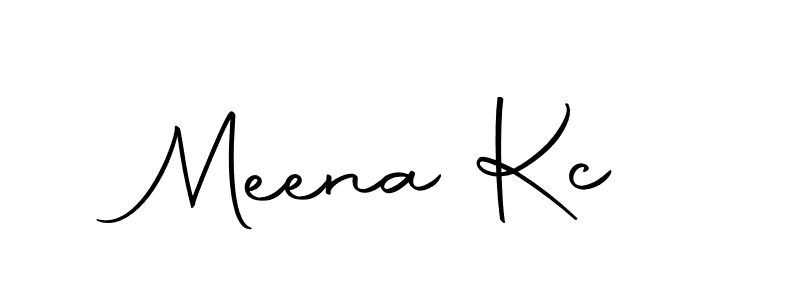 if you are searching for the best signature style for your name Meena Kc. so please give up your signature search. here we have designed multiple signature styles  using Autography-DOLnW. Meena Kc signature style 10 images and pictures png