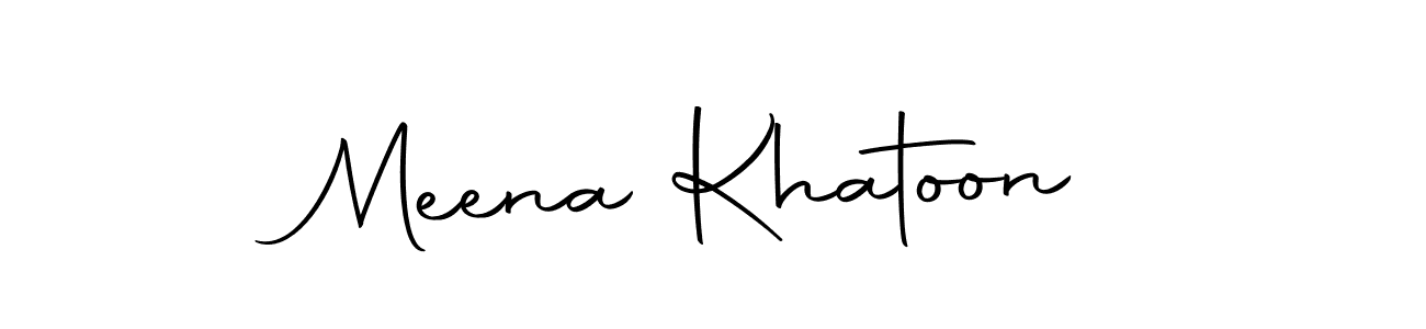 Also we have Meena Khatoon name is the best signature style. Create professional handwritten signature collection using Autography-DOLnW autograph style. Meena Khatoon signature style 10 images and pictures png