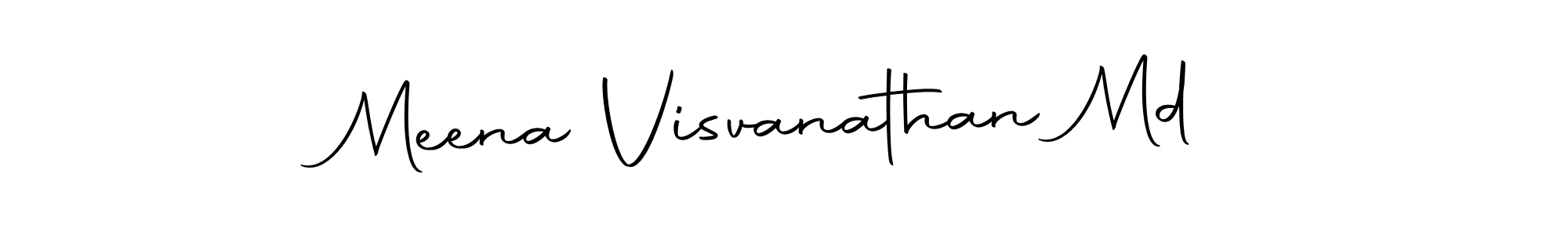 This is the best signature style for the Meena Visvanathan Md name. Also you like these signature font (Autography-DOLnW). Mix name signature. Meena Visvanathan Md signature style 10 images and pictures png