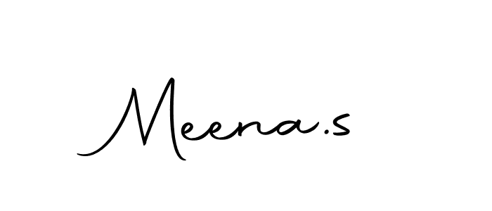 You should practise on your own different ways (Autography-DOLnW) to write your name (Meena.s) in signature. don't let someone else do it for you. Meena.s signature style 10 images and pictures png