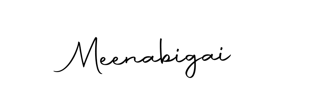 You can use this online signature creator to create a handwritten signature for the name Meenabigai. This is the best online autograph maker. Meenabigai signature style 10 images and pictures png