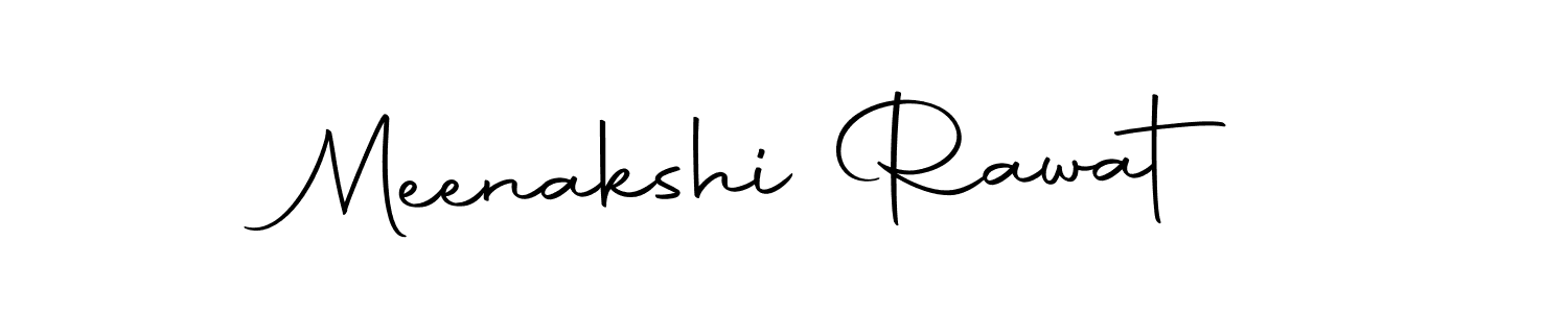 Create a beautiful signature design for name Meenakshi Rawat. With this signature (Autography-DOLnW) fonts, you can make a handwritten signature for free. Meenakshi Rawat signature style 10 images and pictures png