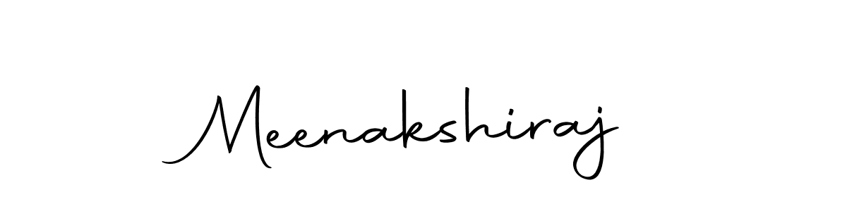 How to make Meenakshiraj name signature. Use Autography-DOLnW style for creating short signs online. This is the latest handwritten sign. Meenakshiraj signature style 10 images and pictures png