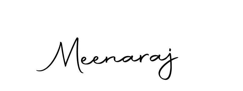 Meenaraj stylish signature style. Best Handwritten Sign (Autography-DOLnW) for my name. Handwritten Signature Collection Ideas for my name Meenaraj. Meenaraj signature style 10 images and pictures png
