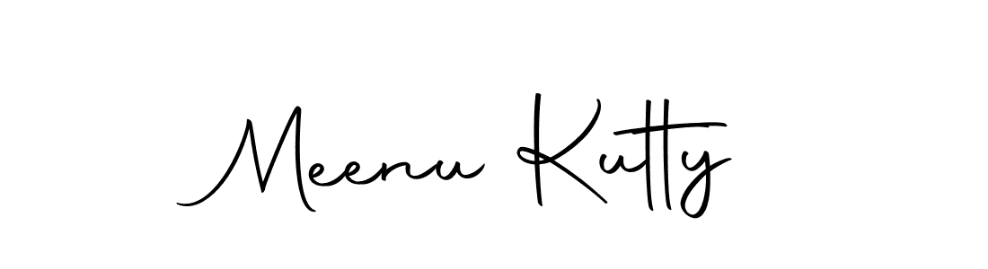 Create a beautiful signature design for name Meenu Kutty. With this signature (Autography-DOLnW) fonts, you can make a handwritten signature for free. Meenu Kutty signature style 10 images and pictures png