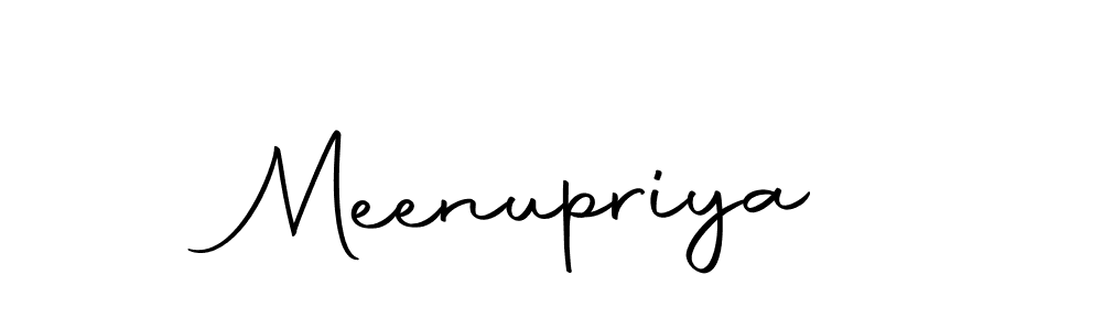 The best way (Autography-DOLnW) to make a short signature is to pick only two or three words in your name. The name Meenupriya include a total of six letters. For converting this name. Meenupriya signature style 10 images and pictures png