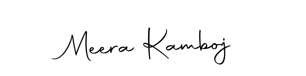 It looks lik you need a new signature style for name Meera Kamboj. Design unique handwritten (Autography-DOLnW) signature with our free signature maker in just a few clicks. Meera Kamboj signature style 10 images and pictures png