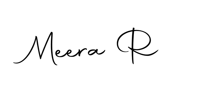 if you are searching for the best signature style for your name Meera R. so please give up your signature search. here we have designed multiple signature styles  using Autography-DOLnW. Meera R signature style 10 images and pictures png