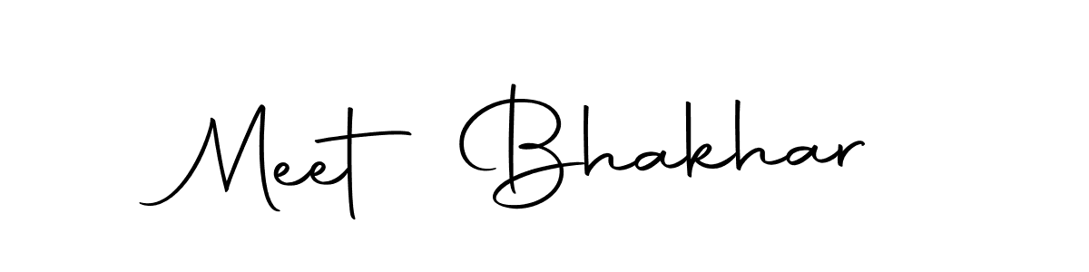 How to make Meet Bhakhar signature? Autography-DOLnW is a professional autograph style. Create handwritten signature for Meet Bhakhar name. Meet Bhakhar signature style 10 images and pictures png