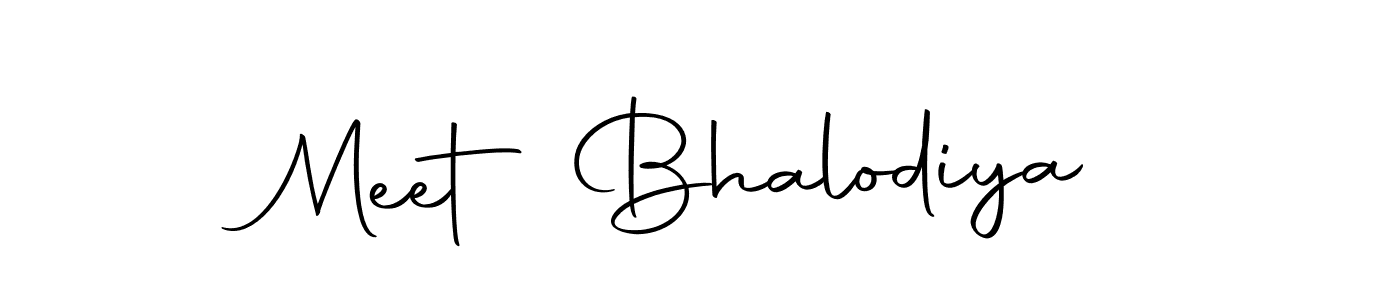 Once you've used our free online signature maker to create your best signature Autography-DOLnW style, it's time to enjoy all of the benefits that Meet Bhalodiya name signing documents. Meet Bhalodiya signature style 10 images and pictures png